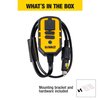 DEWALT DXAEPI140 Power Inverter 140W Car Converter: 12V DC to 120V AC Power Outlet with Dual 3.1A USB Ports