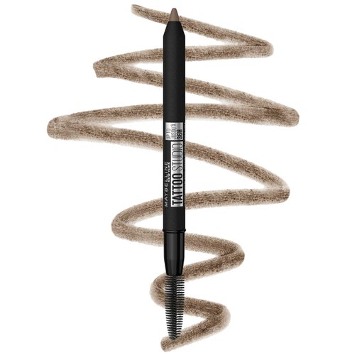 Maybelline TattooStudio Waterproof Eyebrow Pencil, Sharpenable, Longwear, Long Lasting Eyebrow Pencil, Defined Brows, Pigment Brow Pencil, Blonde, 1 Count