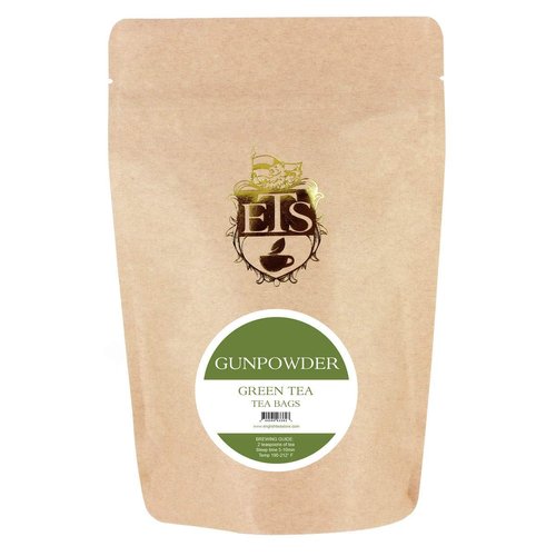 English Tea Store Gunpowder Green Tea Teabags Bulk 100Teabags