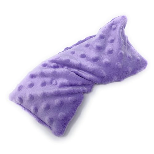 Lookix Lavender Eye Pillow- a Natural Soothing Hot & Cold Aromatherapy Eye Mask for Yoga, Meditation, Relaxation (Lavender)