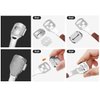 Foot Scraper Pedicure Supplies for Dead Skin Heel File Like Grater Calusses Remover Feet Callus Shaver Feet Scrubber Hard Skin Kit with 10 Blade