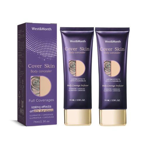 Body Concealer Durable Concealer, Light Texture, Suitable for Every Body, with Nourishing Ingredients, Easy To Apply 74ml