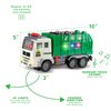 Zetz Brands Toy Garbage Truck with 4D Lights & Sounds for Boys, Toddlers, Kids 3+ - Trash Trucks Vehicle, Push Toy Car, Bump & Go w/Recycle and Sanitation Sticker – Ideal Birthday