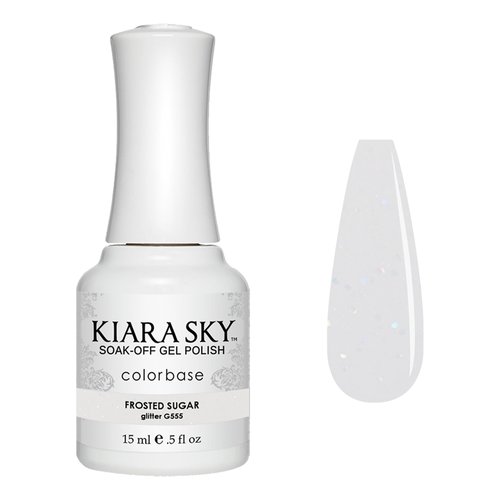Kiara Sky Gel Polish - Frosted Sugar - G555