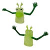 Set of 8 Glow In The Dark Monster Finger Puppet