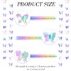 3D Butterfly Hanging Garlands Butterfly Laser Paper Party Streamers Decoration for Wedding Home Party Birthday Decorations Butterfly Baby Shower Decorations (4 Pieces)