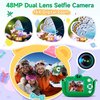 Kids Camera Boys Toys for 3 4 5 6 7 8 9 Years Old Boys, 48MP Dual Lens Kids Digital Camera Toddler Camera Christmas Birthday Gifts, 1080P HD Video Selfie Camera with 32G SD Card