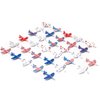 Defemim 32 Pack Glider Planes for Kids,Foam Glider Plane Toy,Foam Gliders Planes Toys for Kids,16 Designs,for Boys and Girls Birthday Party Favors,Classroom Prizes,party favors kids