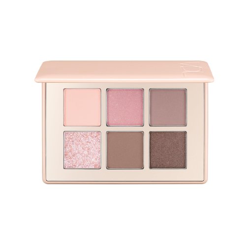 VDL Christmas Gifts Eye Shine Color Mode Eyeshadow Palette, 02 Lilac Pink - Long Lasting 6 Vibrant Shades (0.25 oz)| Korean Makeup