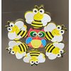 Bee Stickers - Bees for Crafts 12 Bumble Bee Craft Sticker Activity Spring Craft Kits for Kids Summer Activities for Kids Bug Stickers for Kids Bumble Bees for Crafts Spring Foam Stickers Bee Magnets