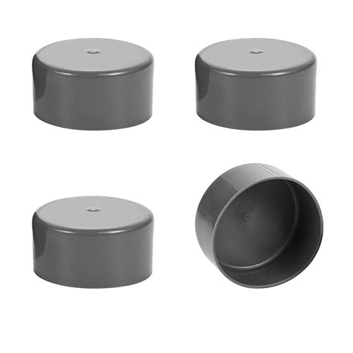 Augeny 4 PCS 1.98 Inch Car Trailer Bearing Dust Caps, Rubber Auto Hub Bolt Wheel Dust Cover Replacement, Bearing Protector for Trailer Wheels, Vehicle Exterior Accessories