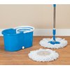 WalterDrake Clean Spin 360 Microfiber Mop and Bucket Set