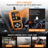 FOXWELL NT201 OBD2 Scanner Car Code Reader Check Engine Light Reader OBDII EOBD Car Computer Diagnostic Scan Tool Auto Fault Code Scanner for All Cars After 1996