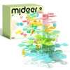 MiDeer Educational Balance Blocks 82 Piece Set, Creative Stacking Game for Kids Ages 3+, Montessori Preschool Toys, Enhancing Problem-Solving and Family Bonding, Birthday Gift for Boys and Girls