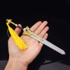 Chewmeter Elden Ring Royal Greatsword Replica Action Figures Toys Collection Gift Party Supplies Desk Decoration Backpack Pendant