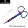 Best Pro Fingernail Cuticle Scissors Extra Fine Curved Super Russian Sharp Thin Blade Tip For Nails Japanese Grade Stainless Steel Titanium Trim Quality Professional Very Precision Manicure Tension
