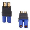 2 Pairs RC LiPo Battery Connector Adapter Compatible with Traxxas Lipo Battery Plug to EC5 Male Female on ESC Charger