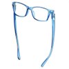 BUNNY EYEZ Readers - MINNIE - Reading Glasses with a Tiltable & Flippable Frame - Chic & Modern Design - Diopter Strength of +1.50 to +3.00 - Blue, 1.00