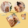 LVQING Cute Capybar Stuffed Animals with Wearable Toast headsetwear Capybar, Gifts for Kids (11 in Bread Capybar)