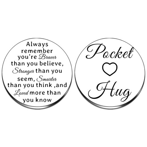 Pocket Hug Token Stocking Stuffers for Adults Kids Teen Boys Encouragement Gifts for Christmas Stockings Stuffers for Adults Women Men Teens Friends Boys Girl Kids Stocking Stuffers for Women Men