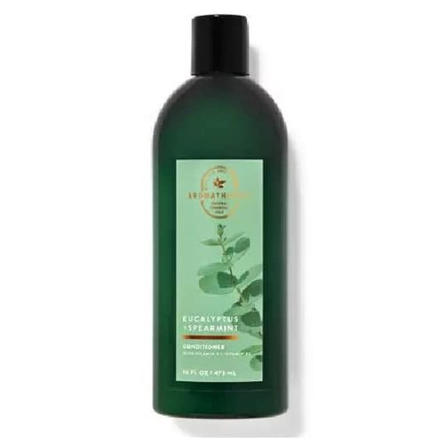 Bath and Body Works Aromatherapy Eucalyptus Spearmint Hair Conditioner 16 Ounce Round (Eucalyptus Spearmint)