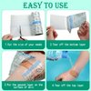 Transparent Dressing Adhesive Bandage Waterproof Bandage Clear Adhesive Bandages Stretch Tape for Tattoos Swimming (6 Inch x 5.47 Yard)