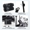 Gogogo Sport Vpro Magnetic Golf Rangefinder Holder Mount Strap, Adjustable Range Finder Strap Holder Band Fits Most Types, Strong Magnet for Easily Stick Rangefinder on Golf Cart/Bar/Club (Black)