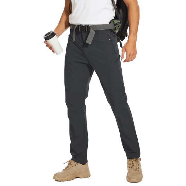 Arunlluta Hiking Pants for Men, Hiking Travel Pants Water-Resistant Mens Work Pants Stretch Quick Dry Lightweight