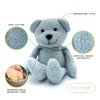Thermal-Aid Zoo Animals - Buckley The Blue Bear - Heatable Therapeutic Stuffed Animals for Kids - Hot & Cold Therapy - Ice Pack & Heating Pack