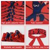 ZOIIWA 24 Pcs Karate Headband Party Decorations and Favors - Themed Headbands for Kids, Boys, Girls, Adults - 2.9 Feet Long, Red