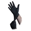 Atlantic Safety Products Black Lightning Exam Gloves, Disposable, Powder-Free Nitrile Gloves, Black, Medium, 100-Ct
