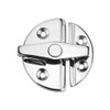 Tearom Marine Boat Door Catch Latch 316 Stainless Steel Door Latch Round 55mm Twist Lock Suit for Boat and Many External Cabinet Applications (1)
