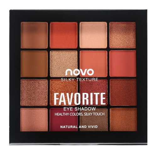 Vtrem 16 Shimmer & Matte Pigmented Eyeshadow Palette Top Influencer Professional Glitter Eye Shadow Makeup Pallet Waterproof Long Lasting