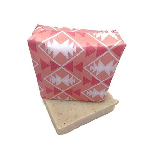 Shea Butter Apricot Scrub Exfoliating Acne, Rosacea, Eczema, Psoriasis and Other Skin Infections. Soap Bar 4 Ounce