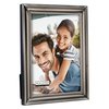 Malden International Designs 192-57 Concourse Pewter Metal Picture Frame, 5x7, Silver