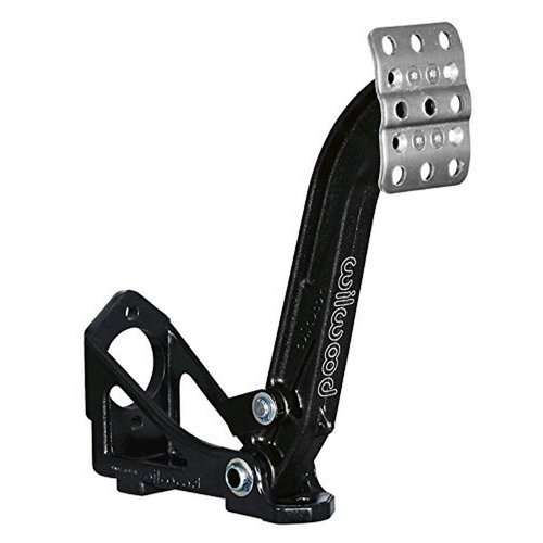 WILWOOD 340-13833 Brake Pedal (Floor Mount Single Master Cylinder), Black