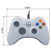 USonline911 USB Wired Gamepad Replacement for PC Xbox 360 Controller Gaming Dual Vibration Joystick for PC Controller Gamepads Joypad for Windows 7 8 10(White
