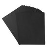 20 Sheets Colored Thick Paper Cardstock Blank for DIY Crafts Cards Making, Halloween, Invitations, Scrapbook Supplies (Black, 8.5 x 11 inches)
