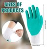 Sureio 3 Pairs Donning Gloves for Compression Stockings Gloves Compression Socks Gloves for Donning Gripping Compression Wear