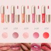 DIDILY Lip Blam Gloss, Tinted Lip Treatment Shimmery Plumping Lip Gloss Non-Sticky Long-Lasting Lips Oil, Lemonade