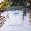 yueton 100g 3mm Miniature Dollhouse Clear Plastic Ice Cubes, Doll House Ice Cubes, Fake Ice Cubes, Dollhouse Beer Drinks Accessories, Dollhouse Cups Sprinkle Decorations