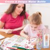 Decorate Your Own Water Bottle Kits for Girls, Gifts Girls Ages 8-12, Fun Art Kits with Glitter Gems Stickers, Arts and Crafts for Kids 4-6, DIY Water Bottle for Girls Boys Birthday Christmas Gifts
