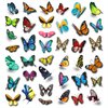 78 Pcs Butterflys Temporary Tattoos for Girls- 12 Sheet Glitter styles body Face makeup Fake Tattoo Stickers,Holiday Party Favors Supplies Accessories,Birthday Party Gifts Underwater Arts and Crafts