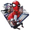 4 Inch Trio Decal Spiderman Spider-Woman Spider-Gwen Stacy Miles Morales Spiderman Removable Peel Self Stick Adhesive Vinyl Wall Sticker Art Kids Room Home Decor Boys 4 x 4 Inch