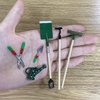 Tegg Miniature Dollhouse Garden Tools 6PCS Mini Doll House Working Accessories