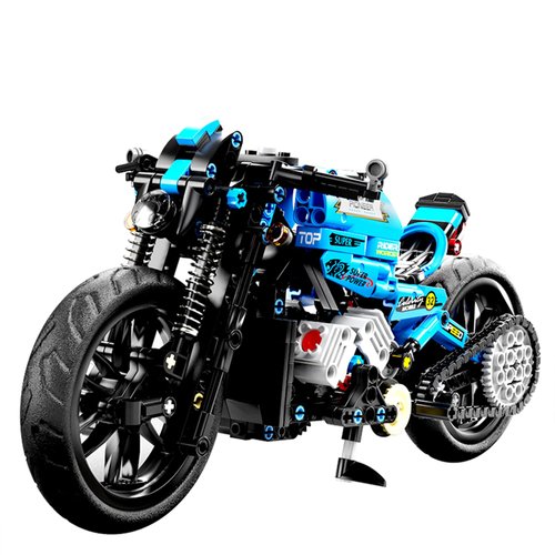 CAEROKEERL Motorcycle Toy Building Sets(469 Particles),STEM Educational Model Kit,Birthday Gifts for Children Age 8+ and Older and Boys to Play with.