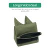 2 Set Shooting Rest Bags, Rest Front & Rear Support Sandbag Stand Holders with 600 Denier Polyester for Rifle Hunting (Army Green+Dark Green)