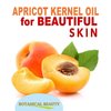ORGANIC APRICOT KERNEL OIL Australian 100% Pure Virgin Unrefined Cold Pressed Carrier Oil 4 oz- 120 ml for Face Hair Body Nails Skin Anti-Aging by Botanical Beauty