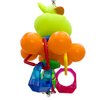 Mandarin Bird Toys by M&M Small Interactive Cage Toys - Assorted Individually Hand-Crafted Cage Toys for Small Size Pets