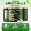 NutraHeights NAD+ Supplement | 900mg Liposomal Nicotinamide Riboside with Resveratrol & Quercetin | Cellular Energy, Focus, Healthy Aging Support | 90 Vegan Capsules | Non-GMO